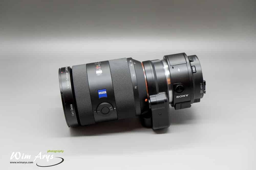 (NO BATTERY) sale Sony ILCE-QX1 Lense Style Camera